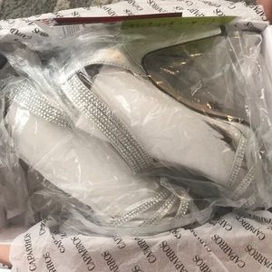 Rhinestone high heels